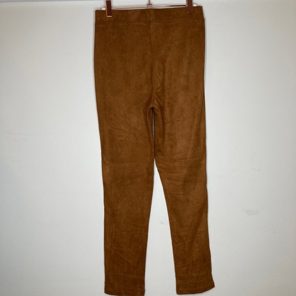Halston Faux suede leggings SM - Picture 7 of 9